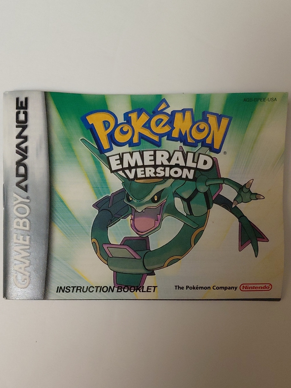 Pokemon - Emerald Version Instruction Booklet